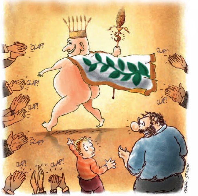 D e r   K a i s e r   ist   n a c k t !